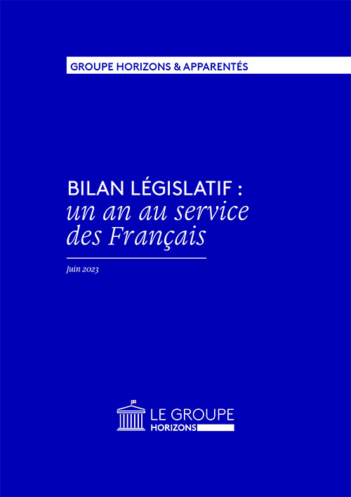 Bilan législatif Horizons